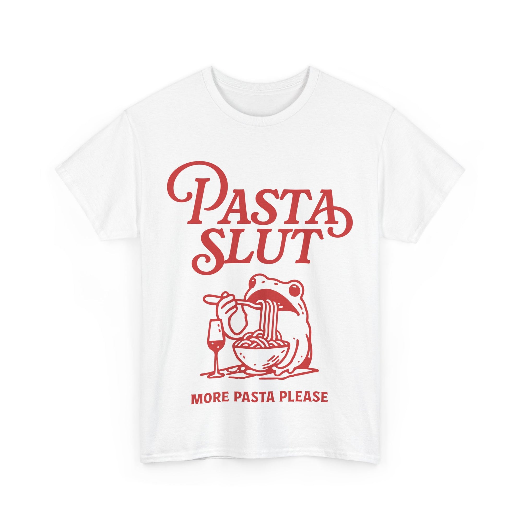 Pasta Slut Tee | White