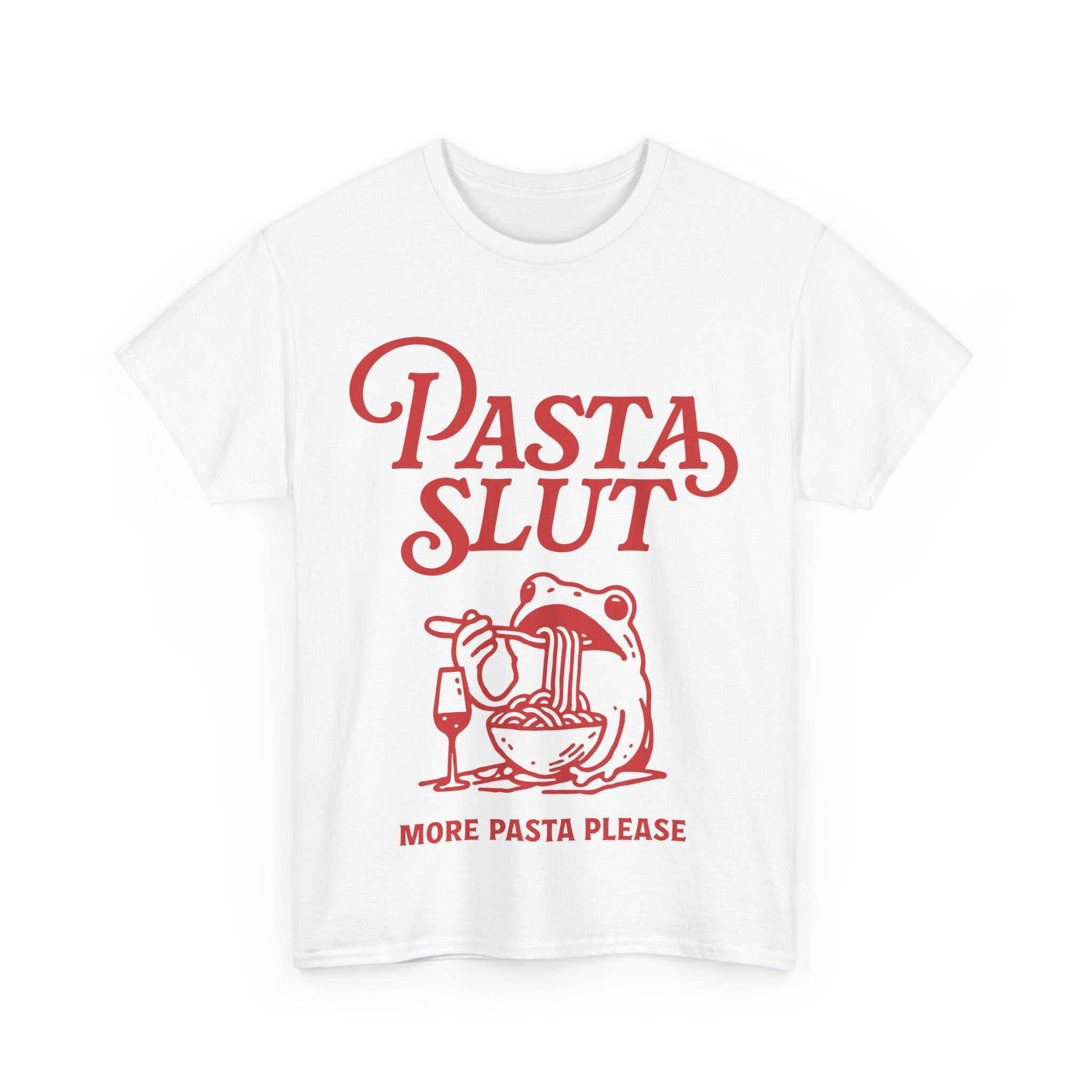 Pasta Slut Tee | White