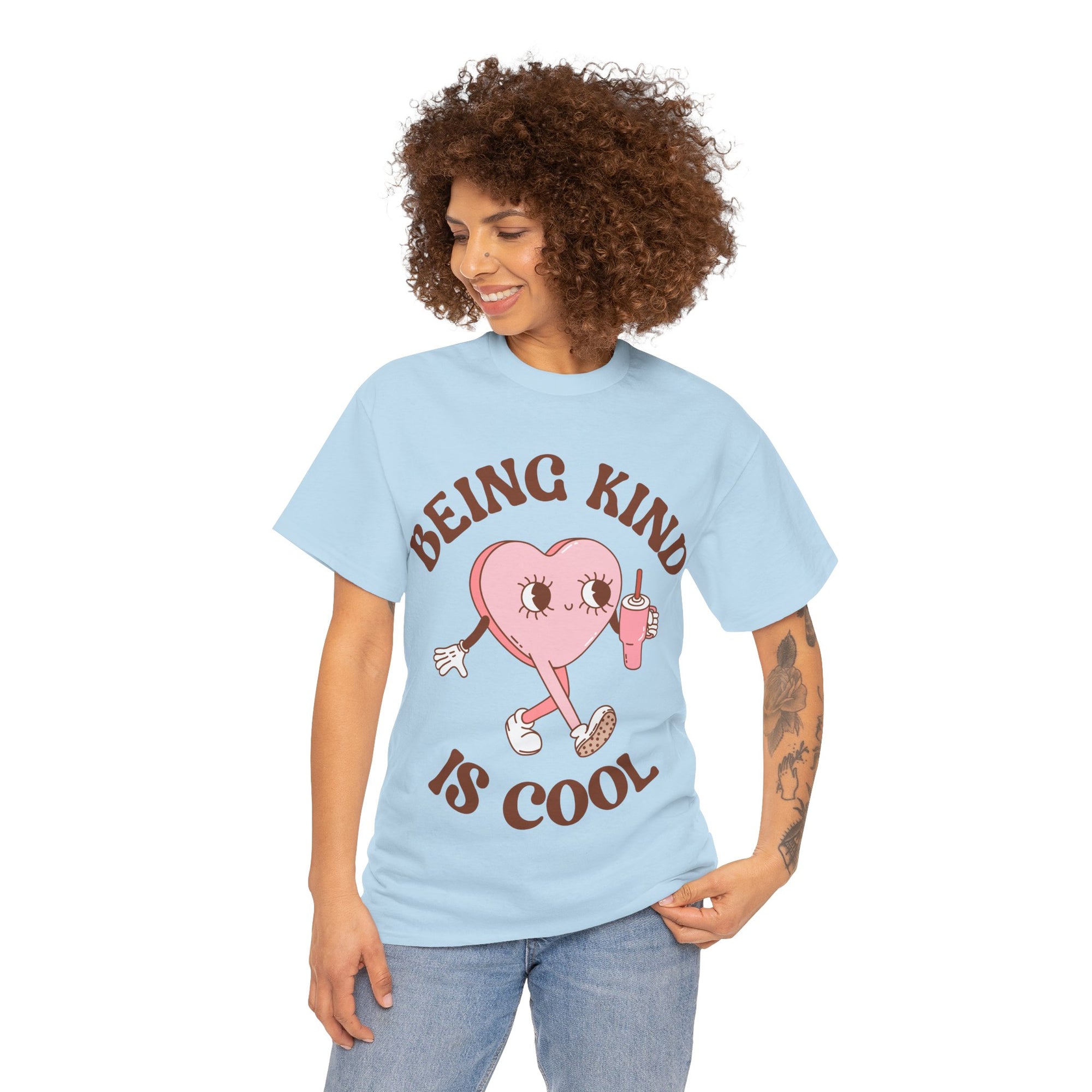 Kind Is Cool Tee | Baby Blue