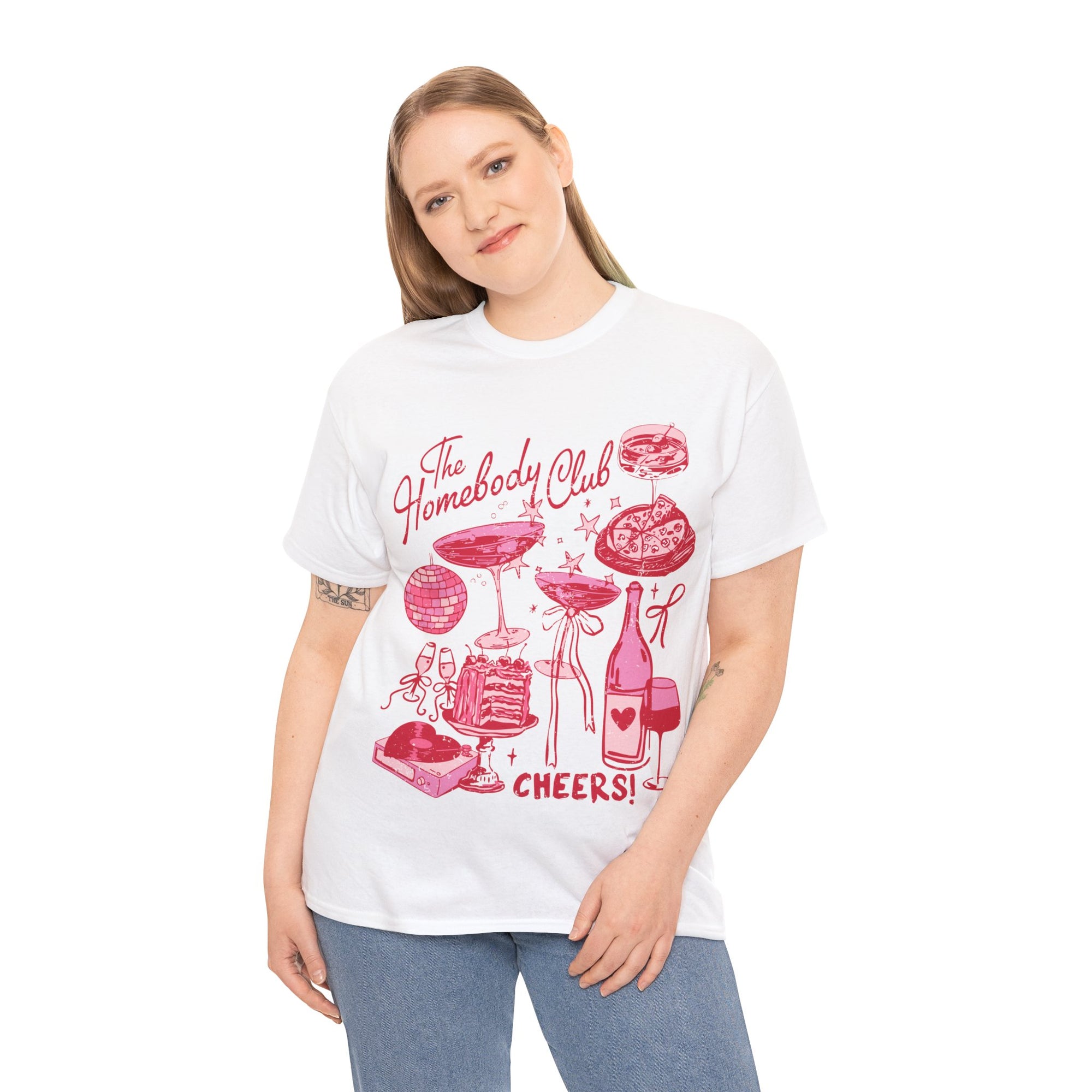 Homebody Club Tee | White
