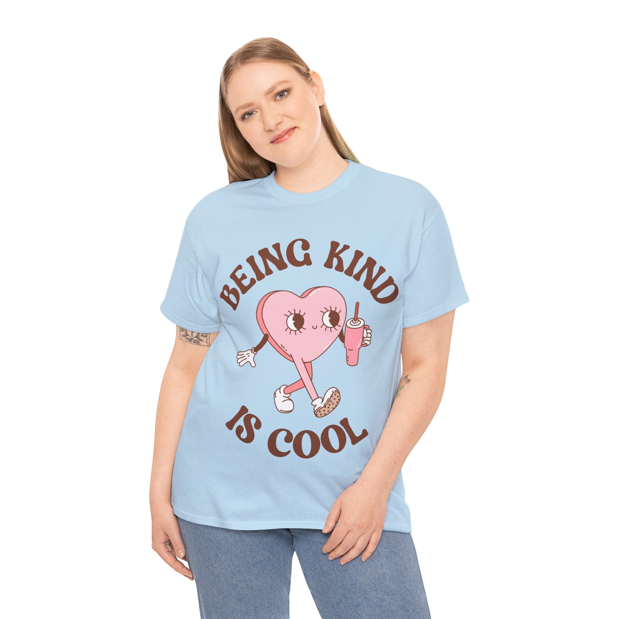Kind Is Cool Tee | Baby Blue