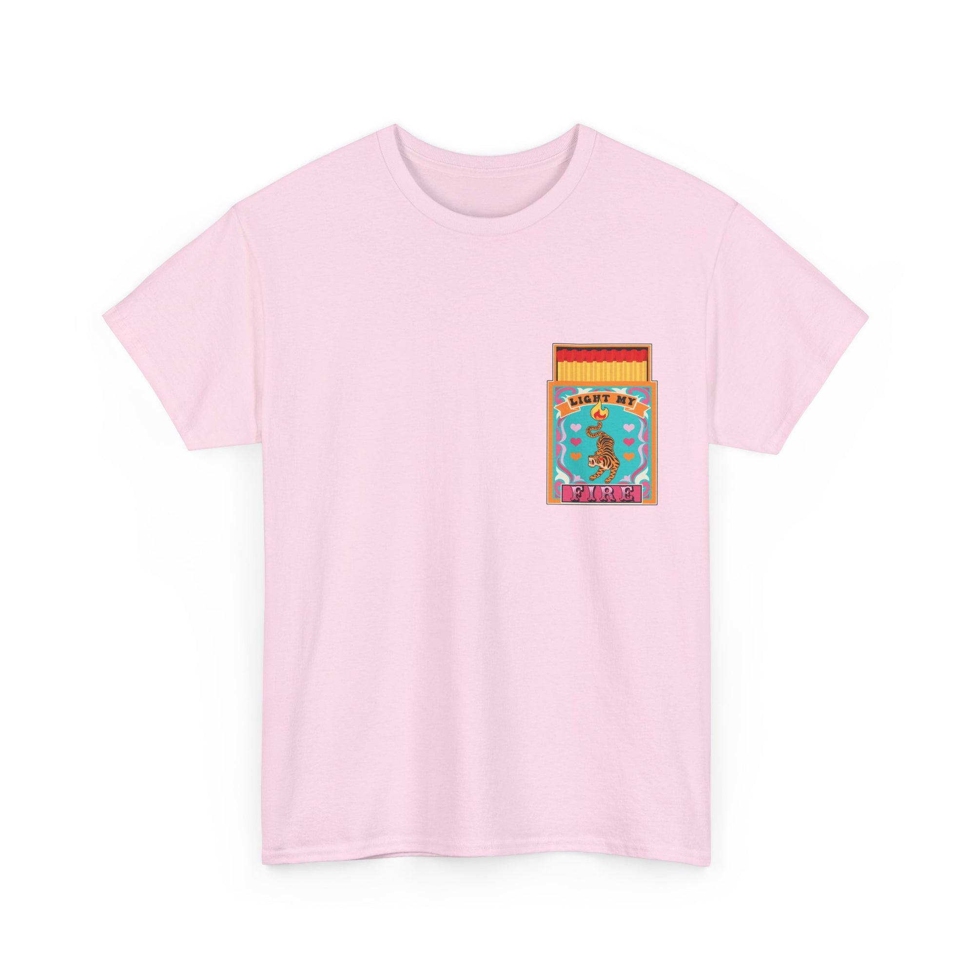 Light My Fire Tee | Pink