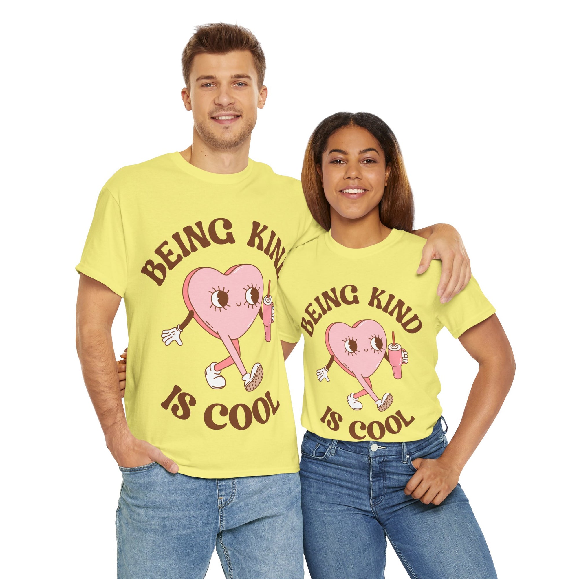 Kind Is Cool Tee | Lemon