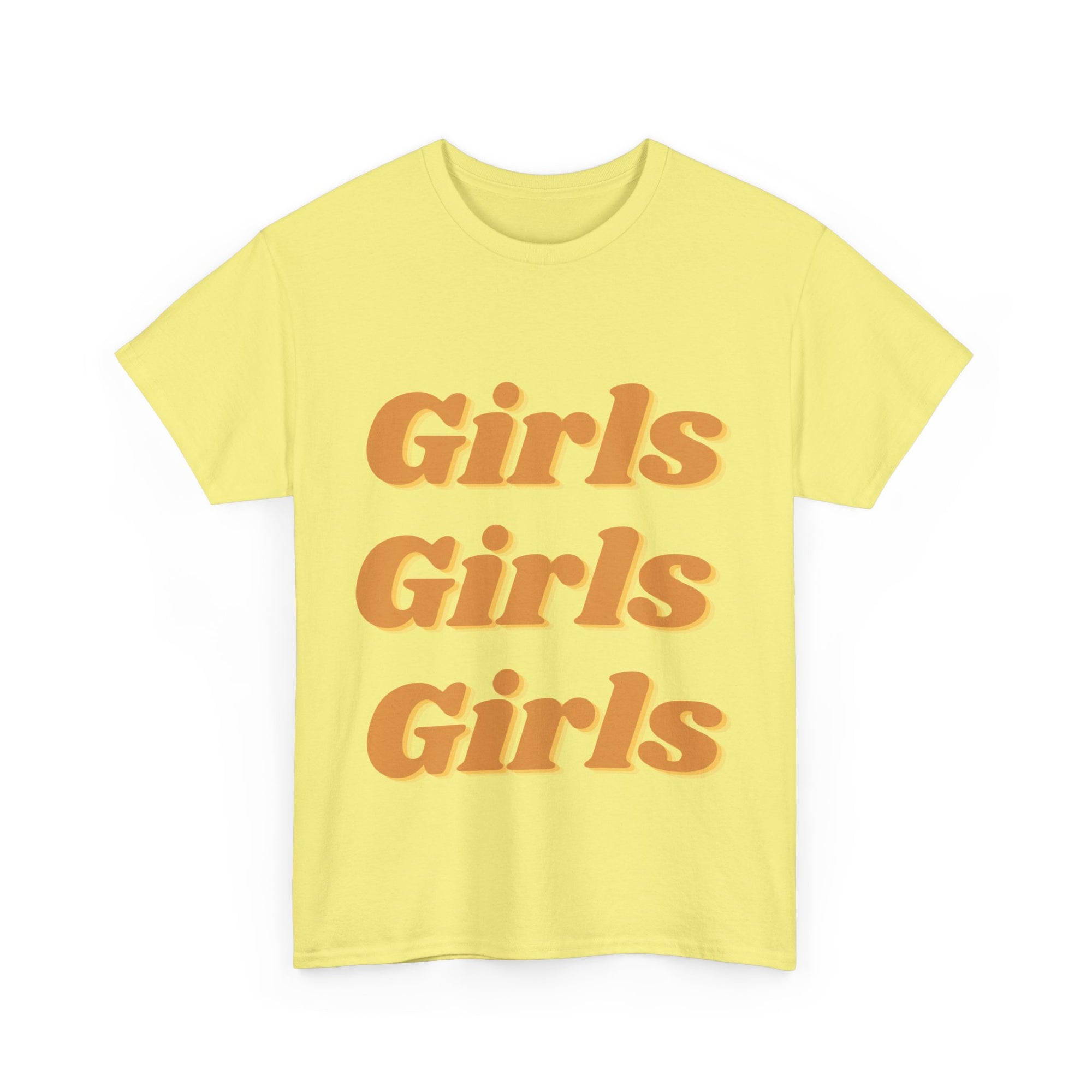 Girl Gang Tee | Cornsilk Yellow