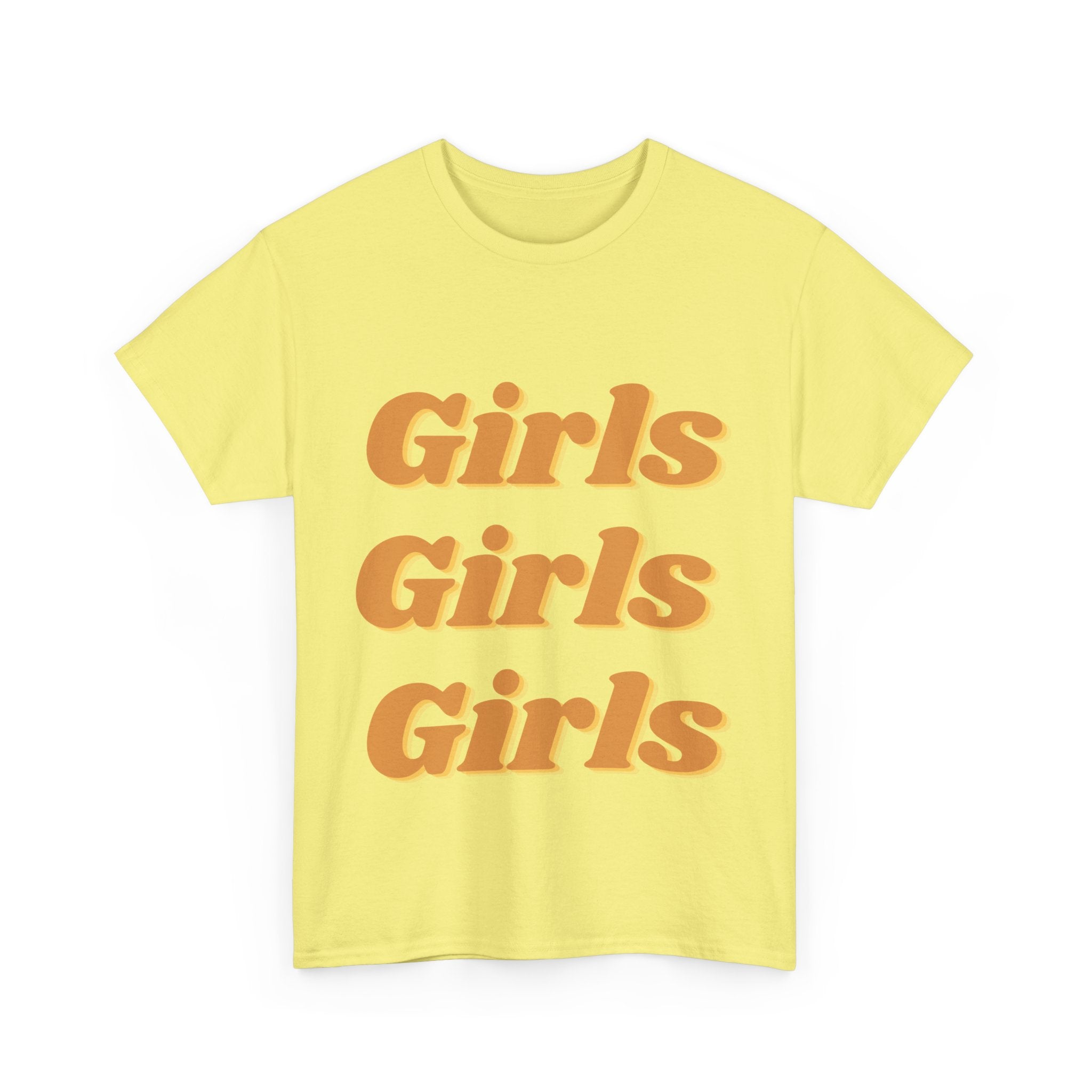 Girl Gang Tee | Cornsilk Yellow