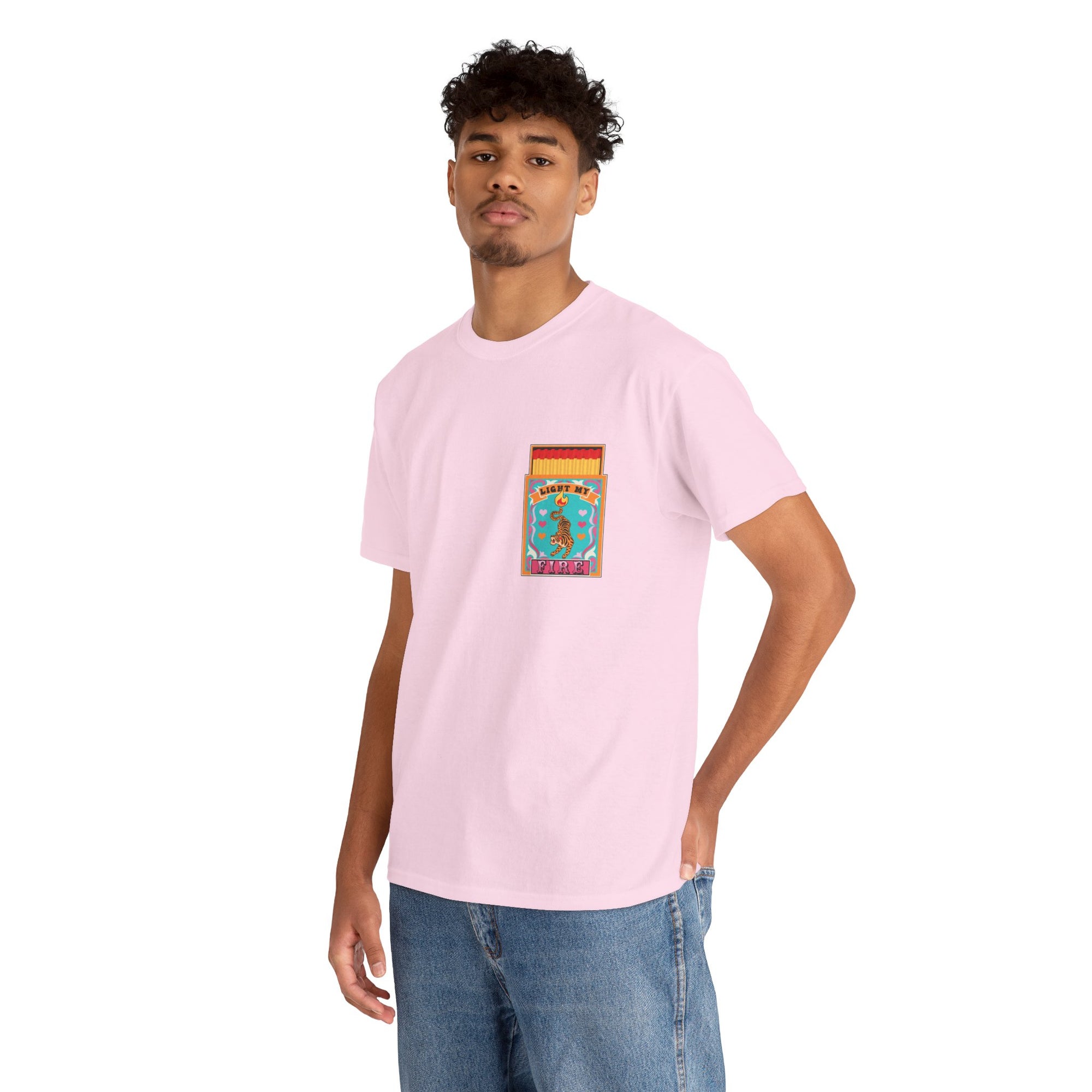 Light My Fire Tee | Pink