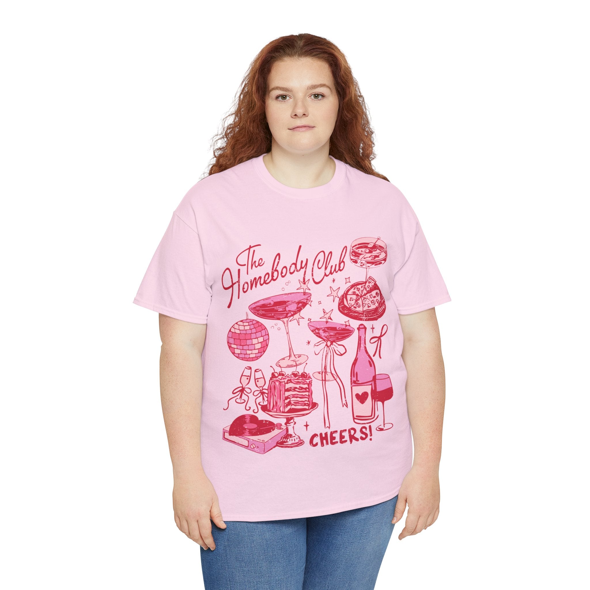 Homebody Club Tee | Pink