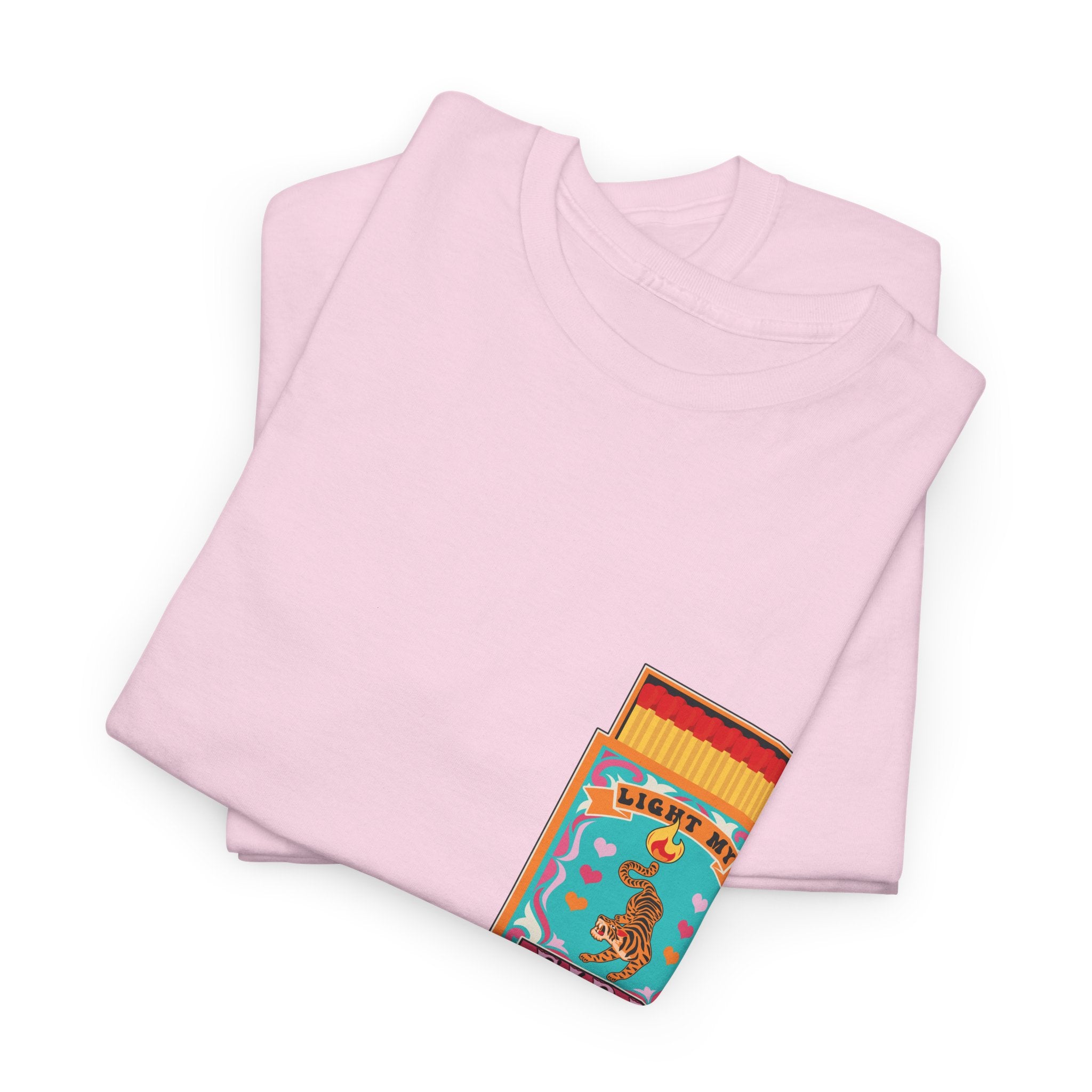 Light My Fire Tee | Pink