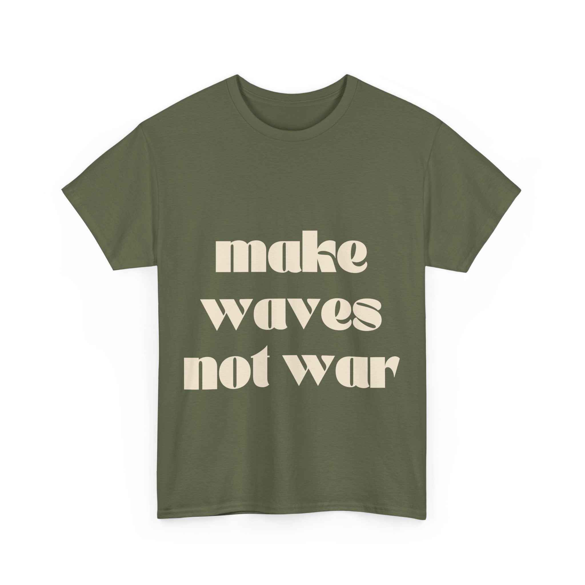 Make Waves Tee | Khaki