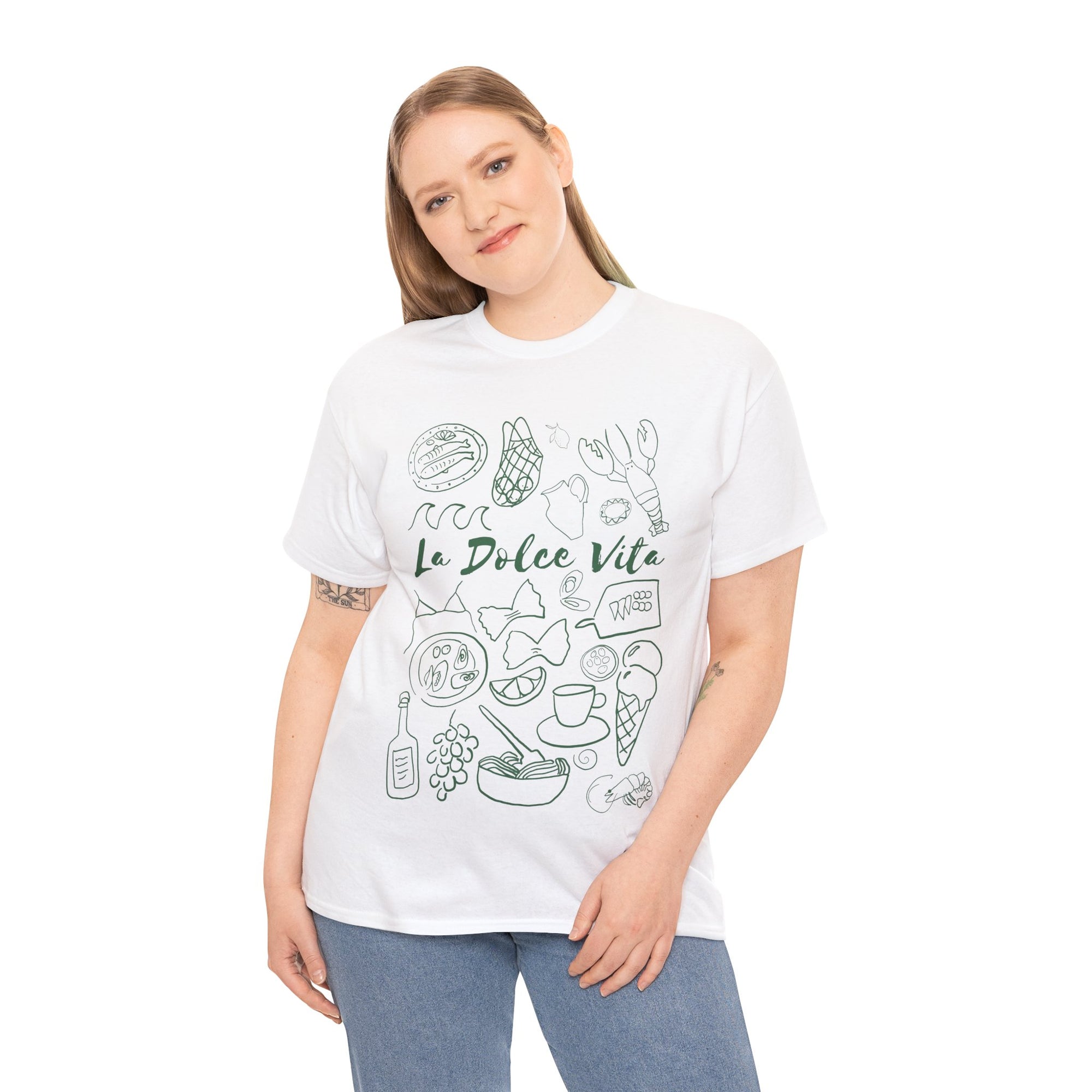 La Dolce Vita Tee | White