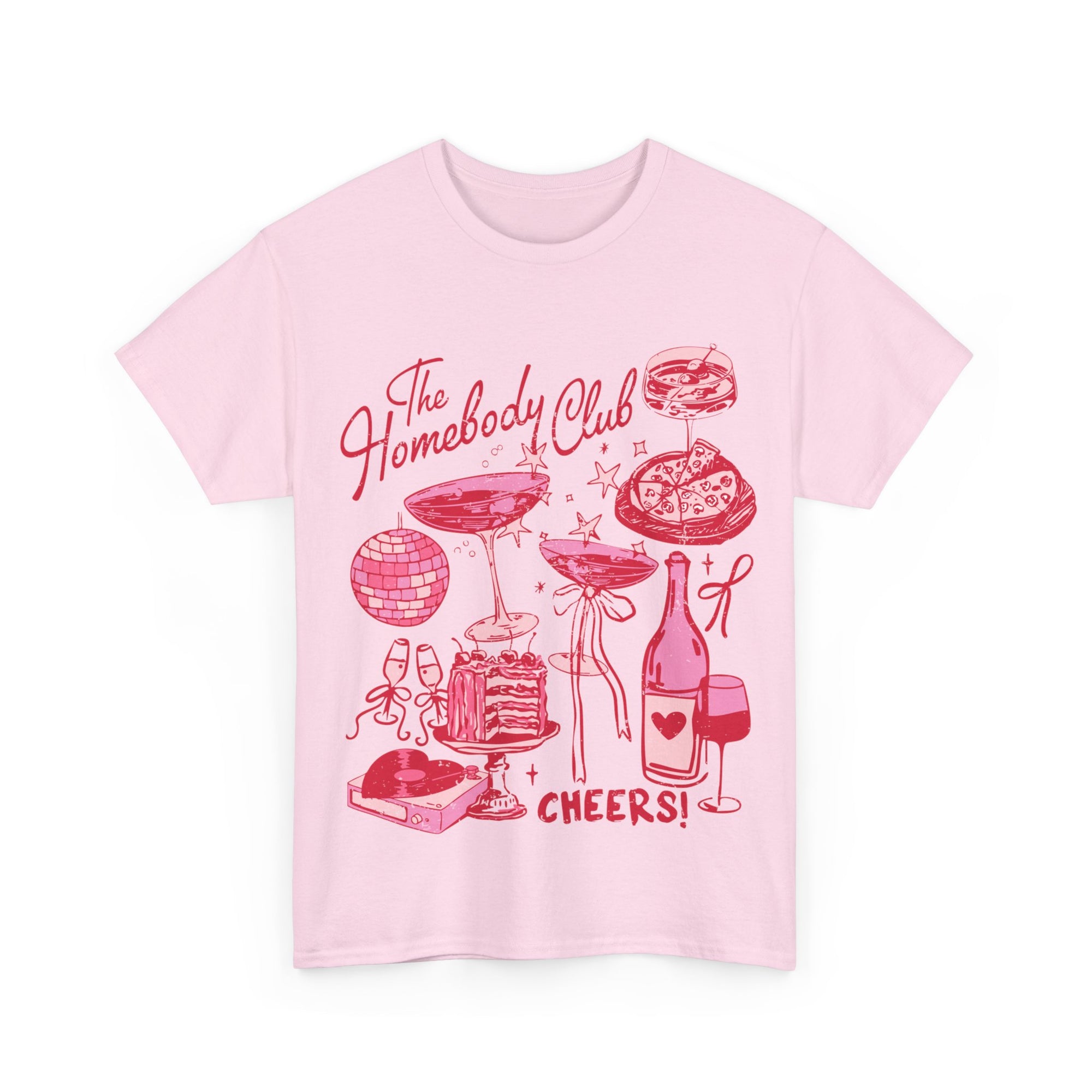 Homebody Club Tee | Pink