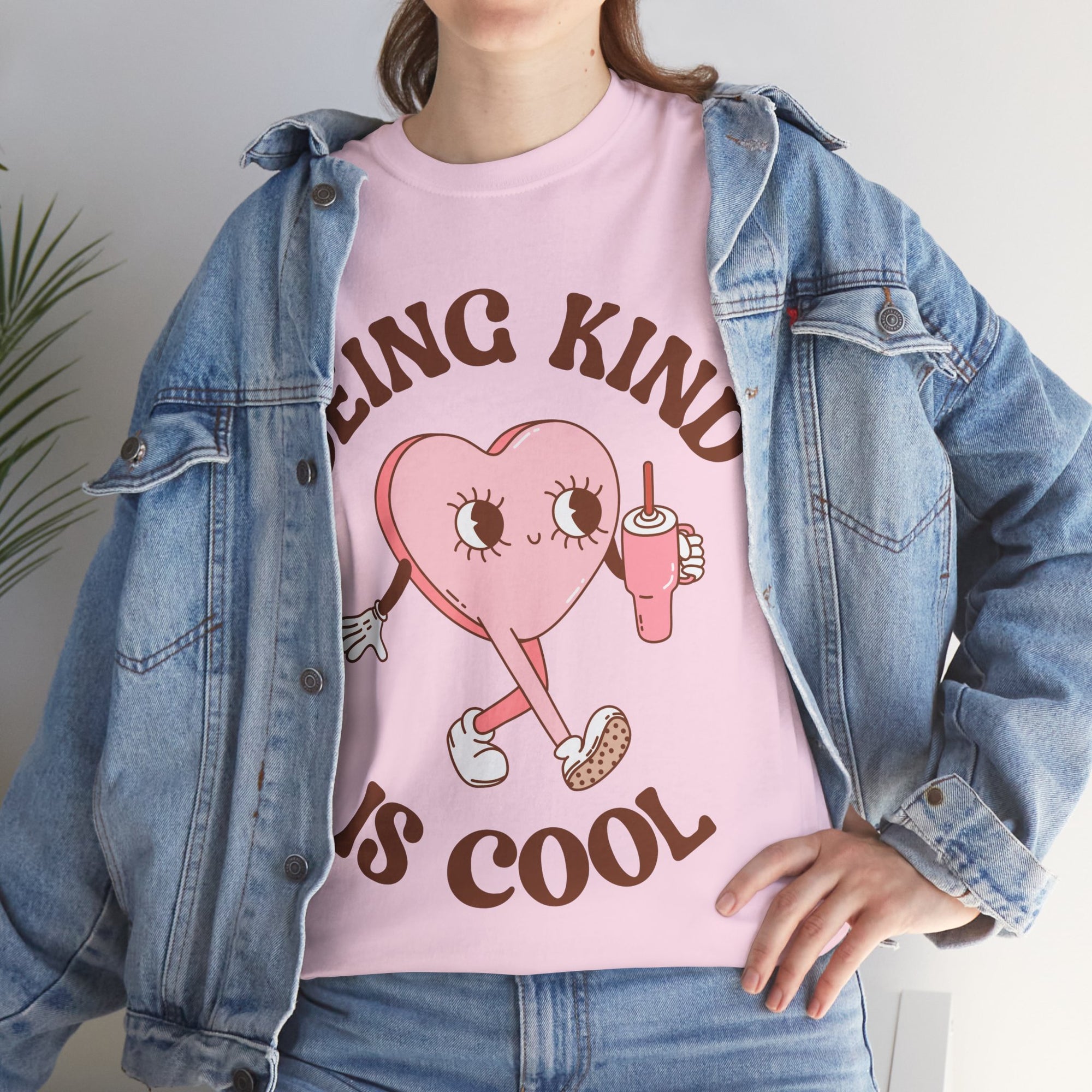 Kind Is Cool Tee | Pink