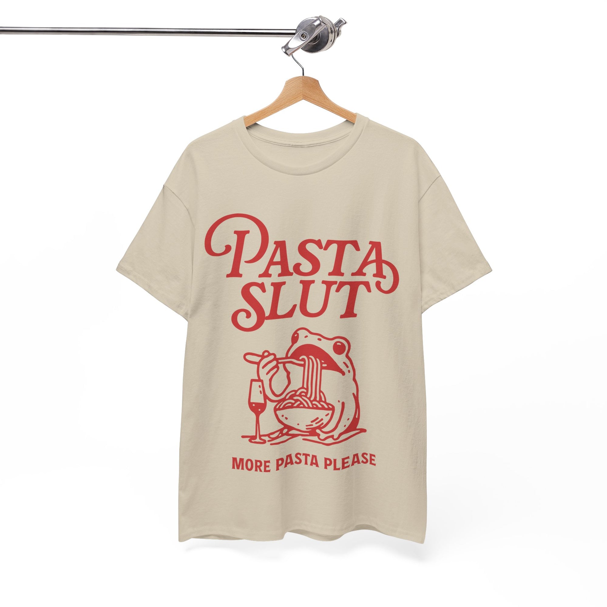 Pasta Slut Tee | Sand