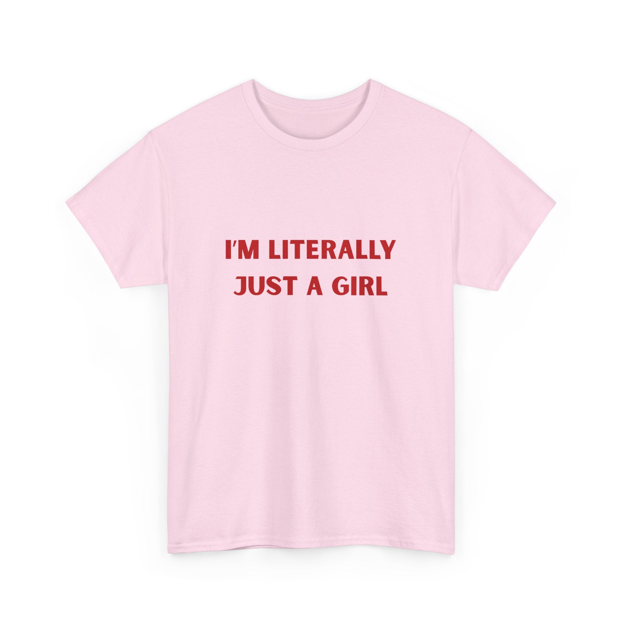 Just A Girl Tee | Pink