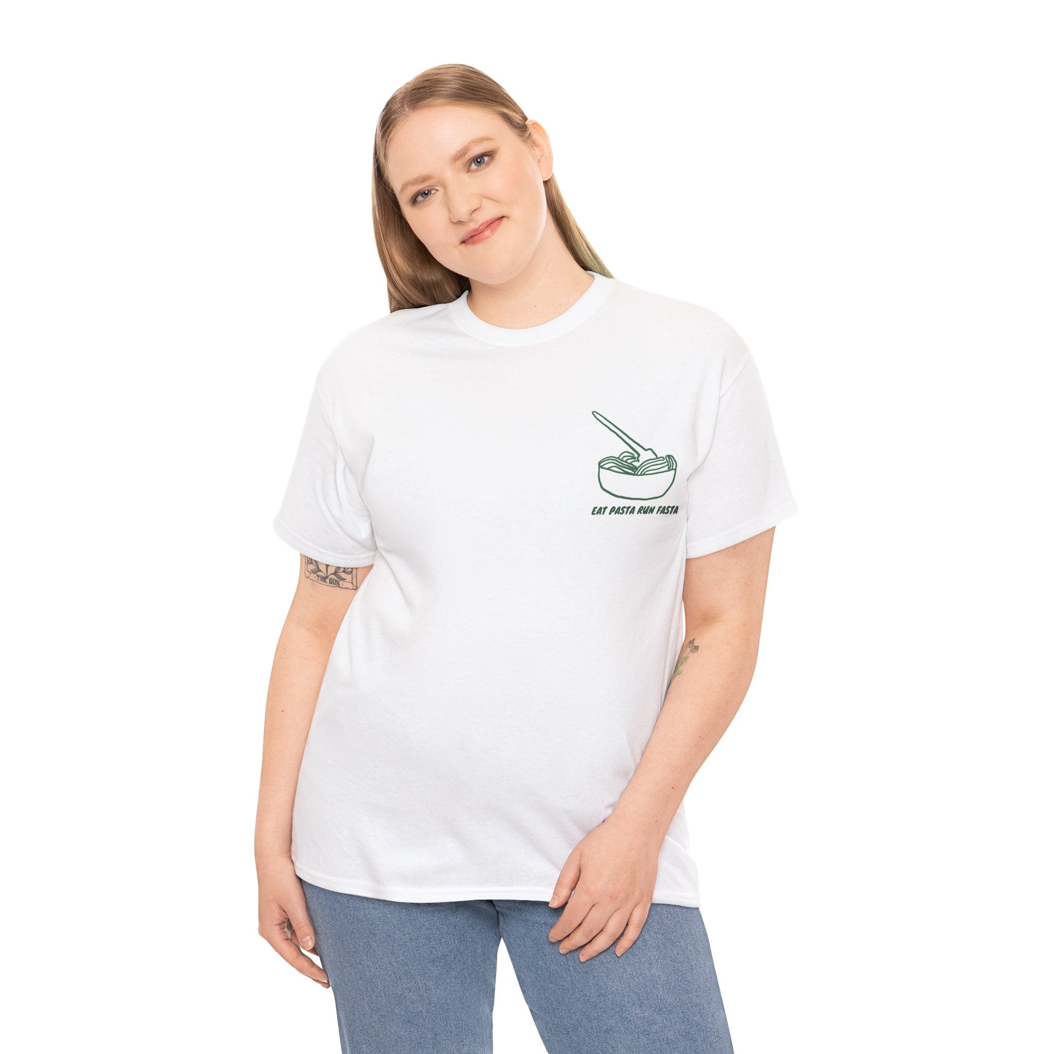 Eat Pasta Run Fasta Tee
