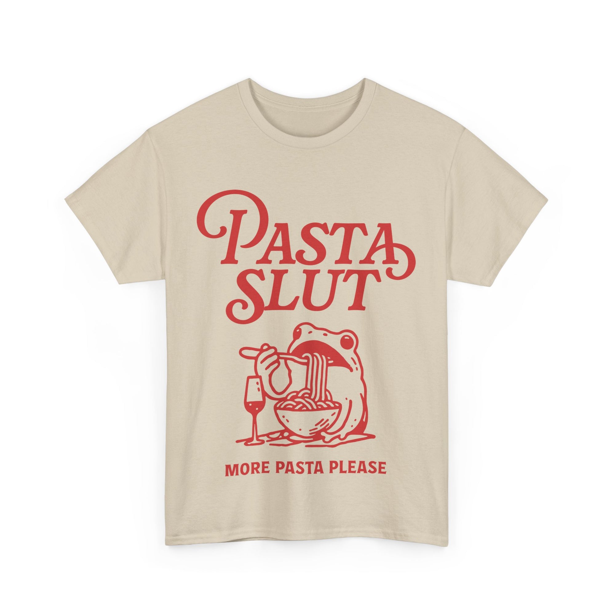 Pasta Slut Tee | Sand