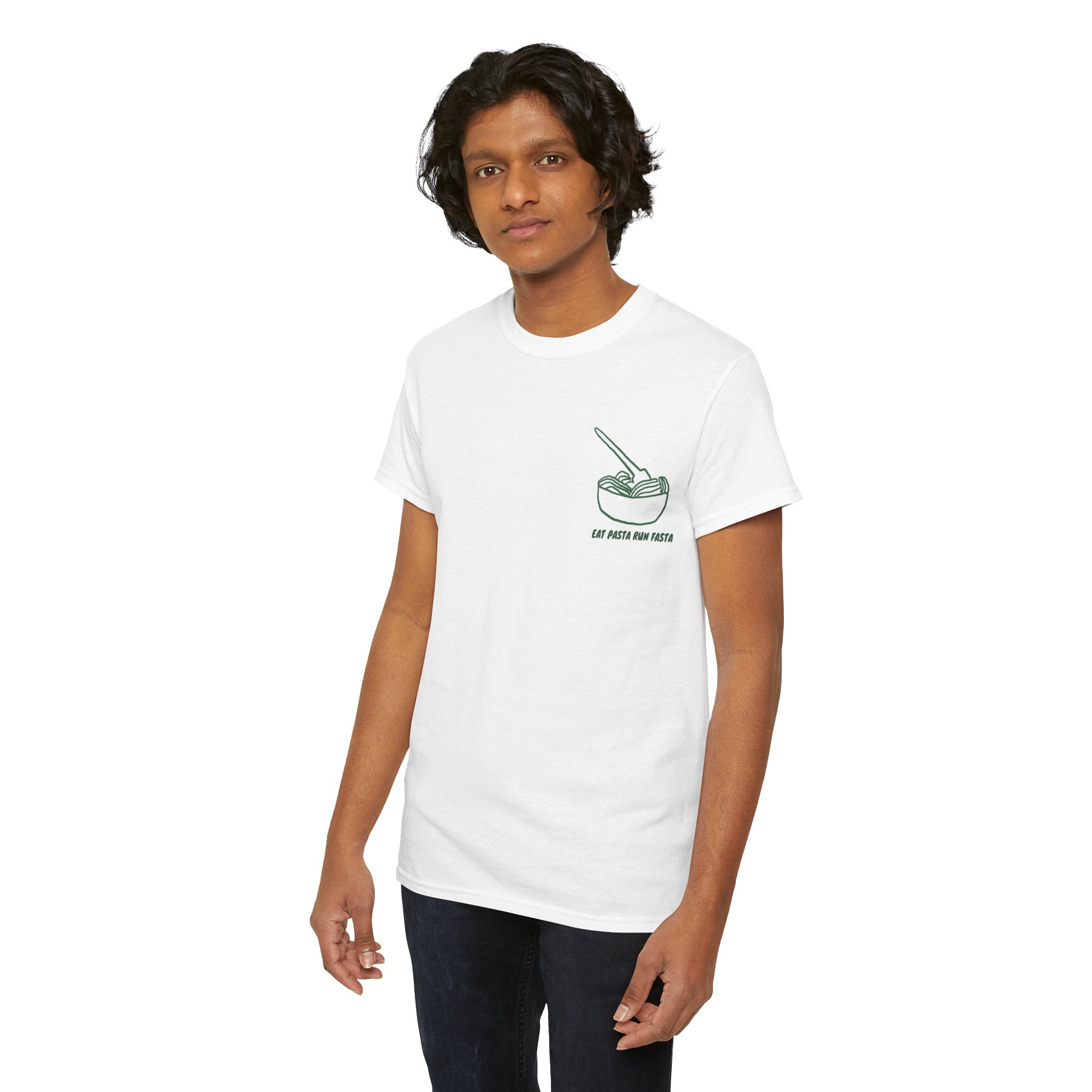 Eat Pasta Run Fasta Tee