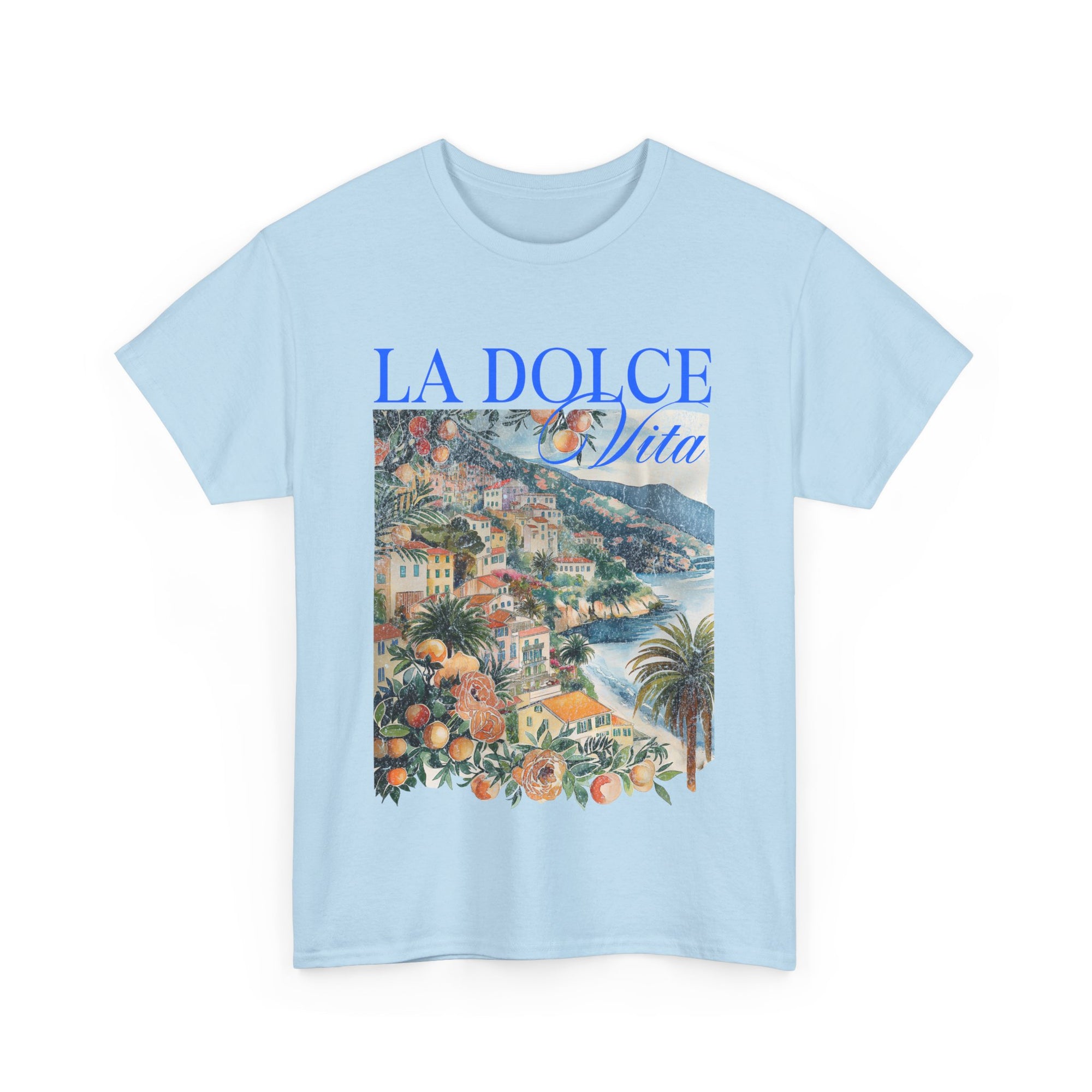 Amalfi Tee | Baby Blue