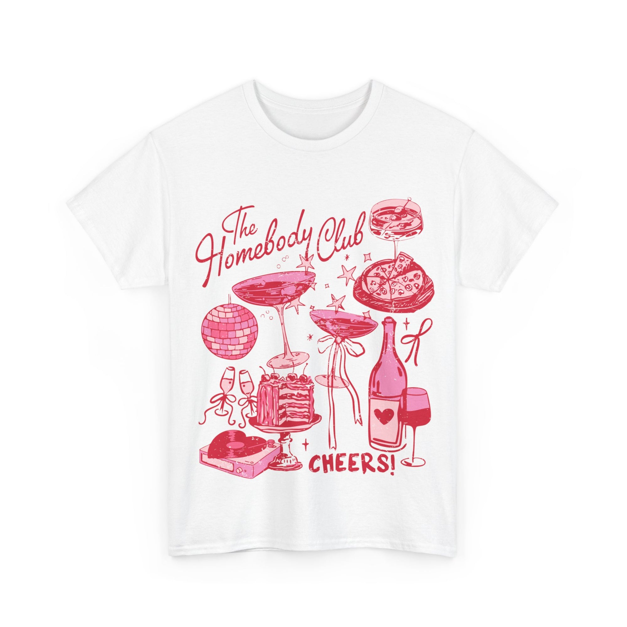 Homebody Club Tee | White