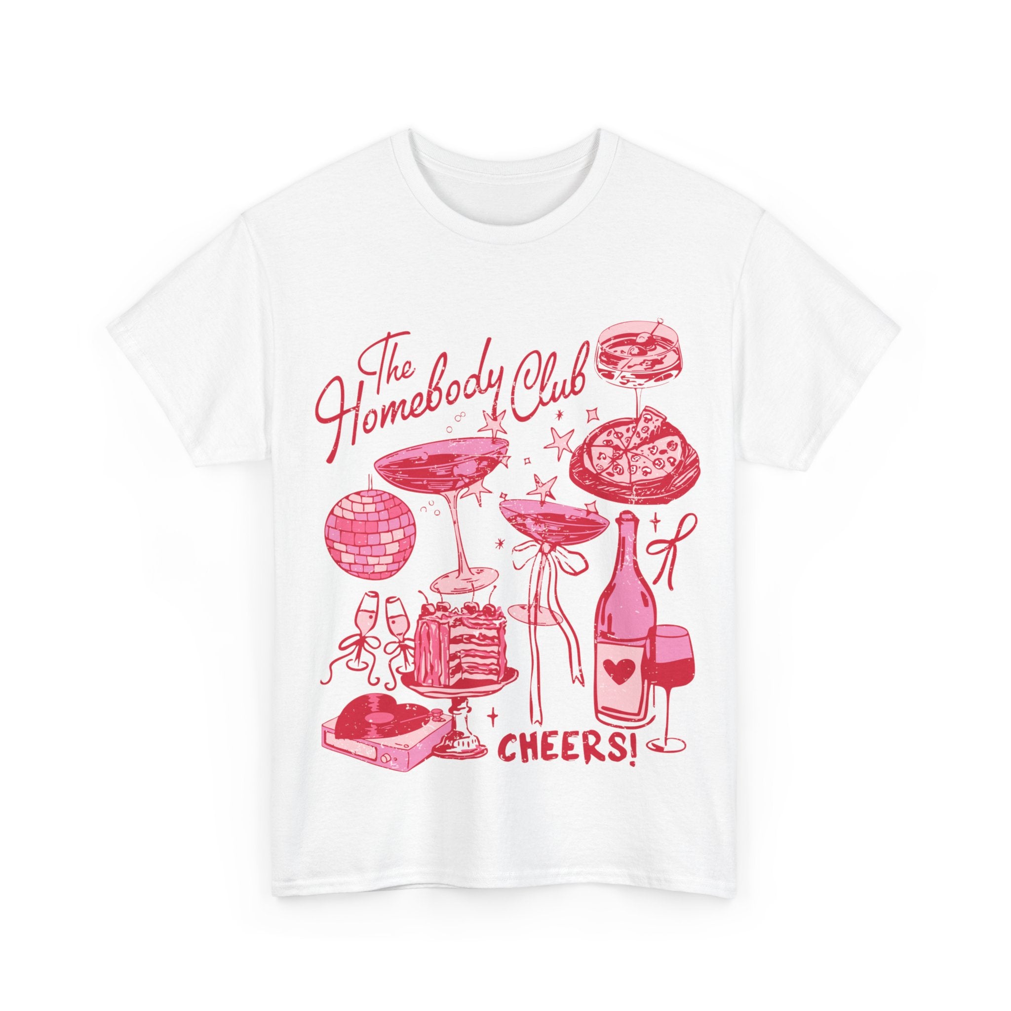 Homebody Club Tee | White