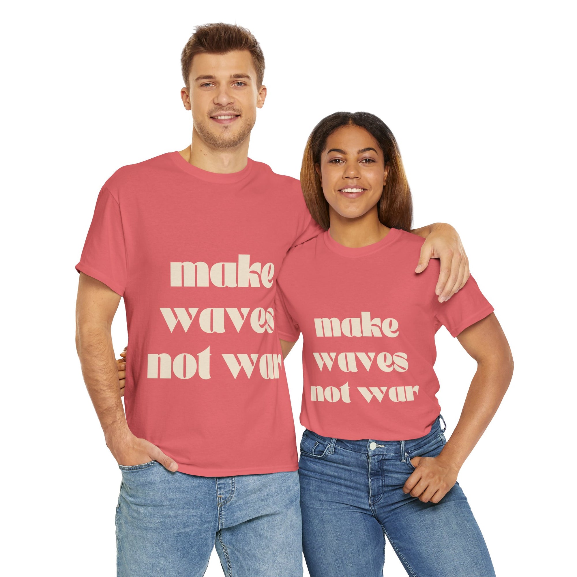 Make Waves Tee | Coral