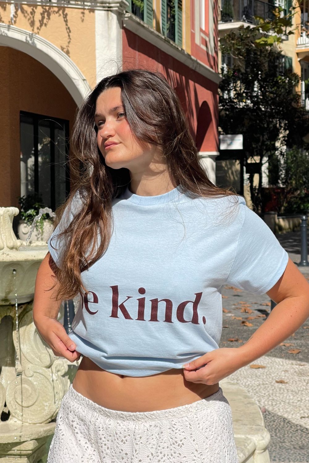 Be Kind Tee | Baby Blue