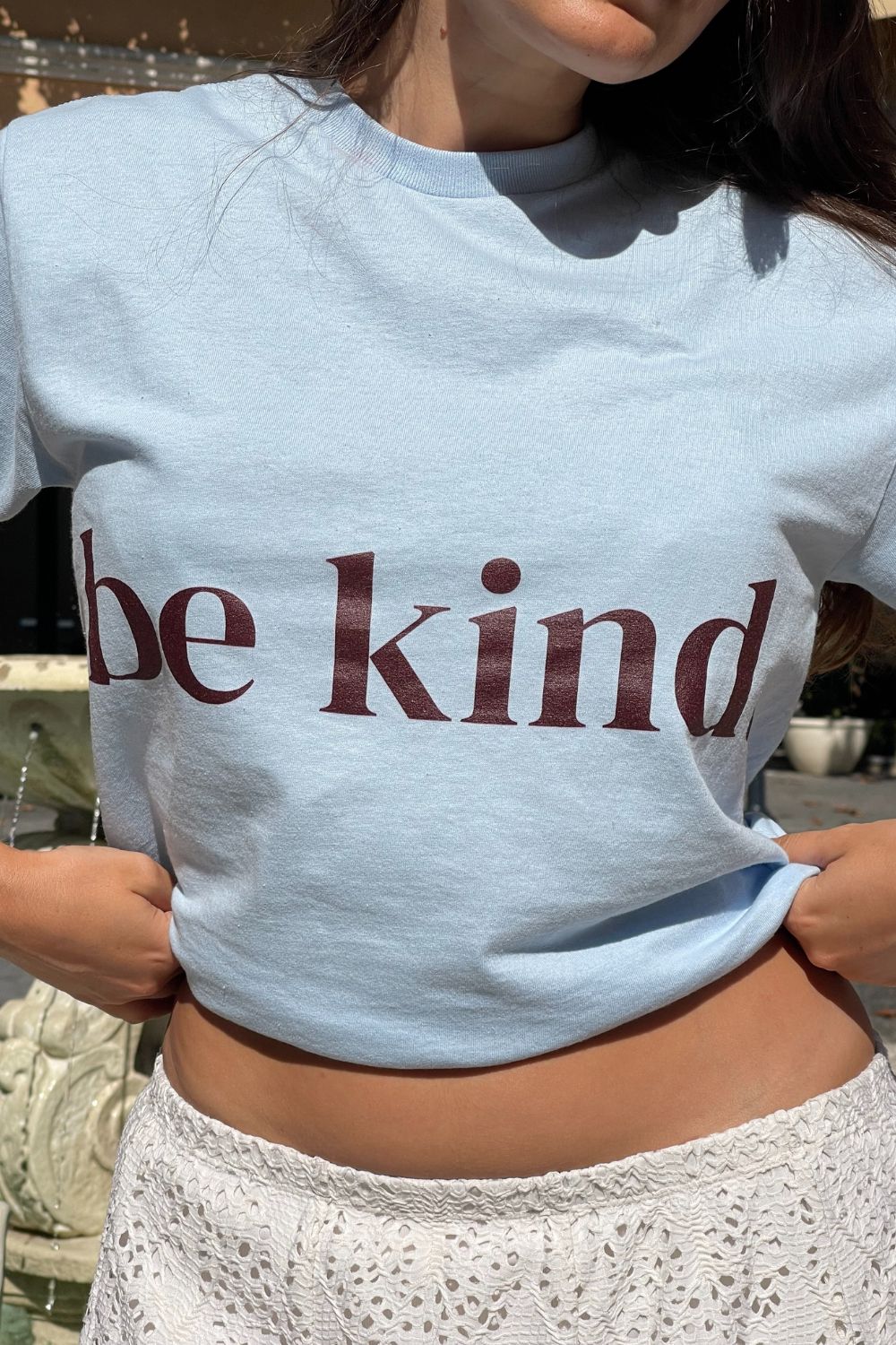 Be Kind Tee | Baby Blue