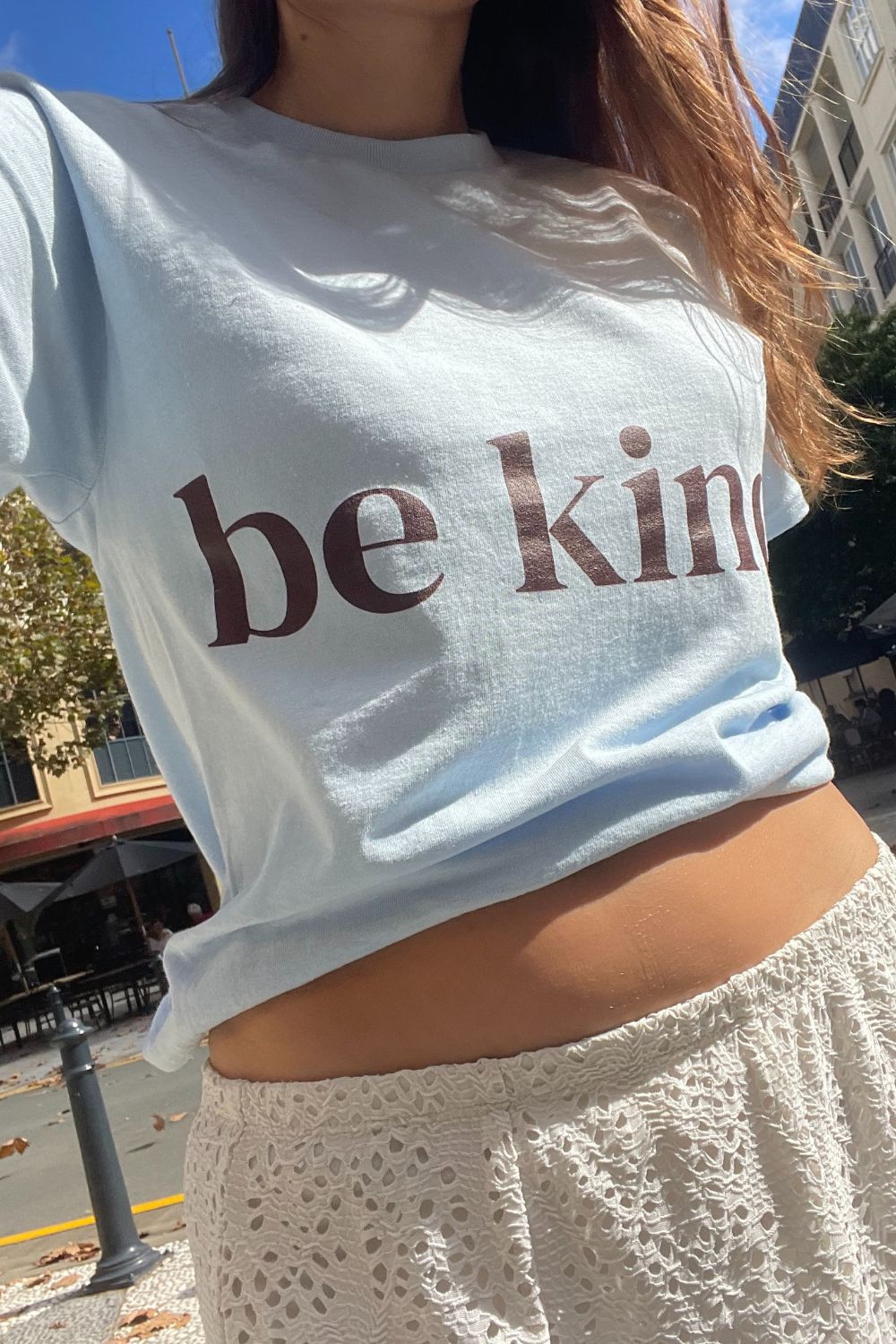 Be Kind Tee | Baby Blue
