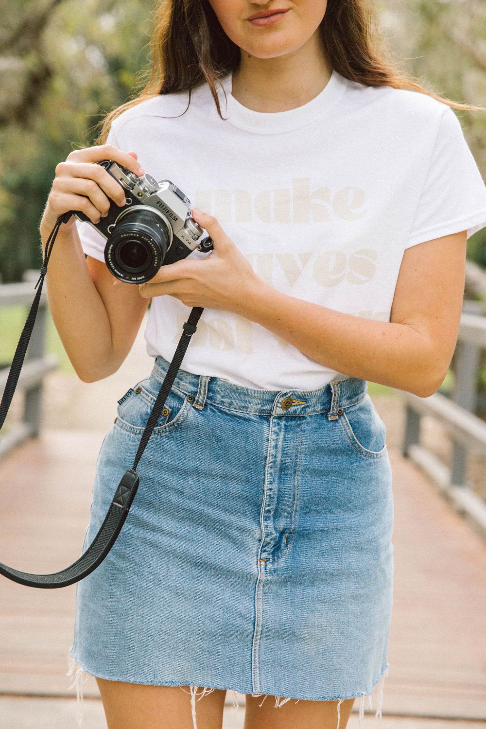 Make Waves Tee | White