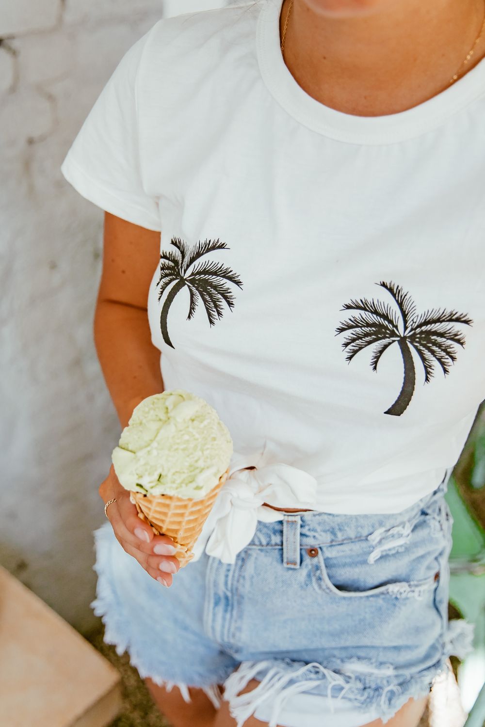 Bali Breeze Organic Cotton Crop Top