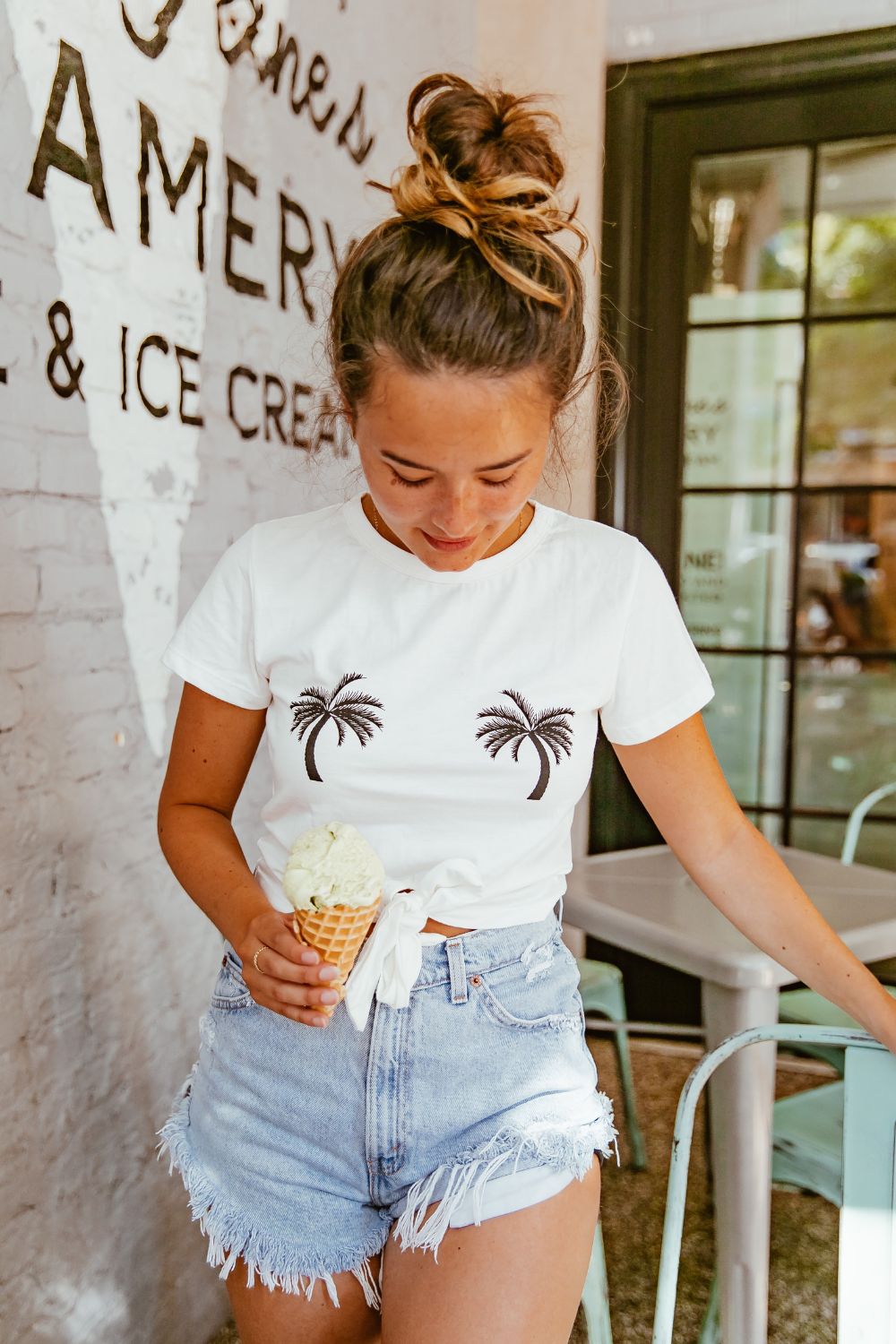 Bali Breeze Organic Cotton Crop Top