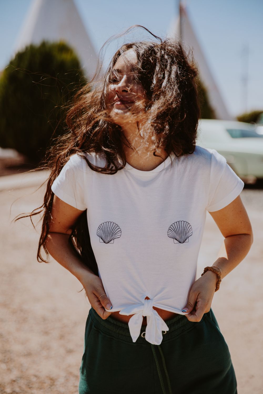 Siren Song Organic Cotton Crop Top