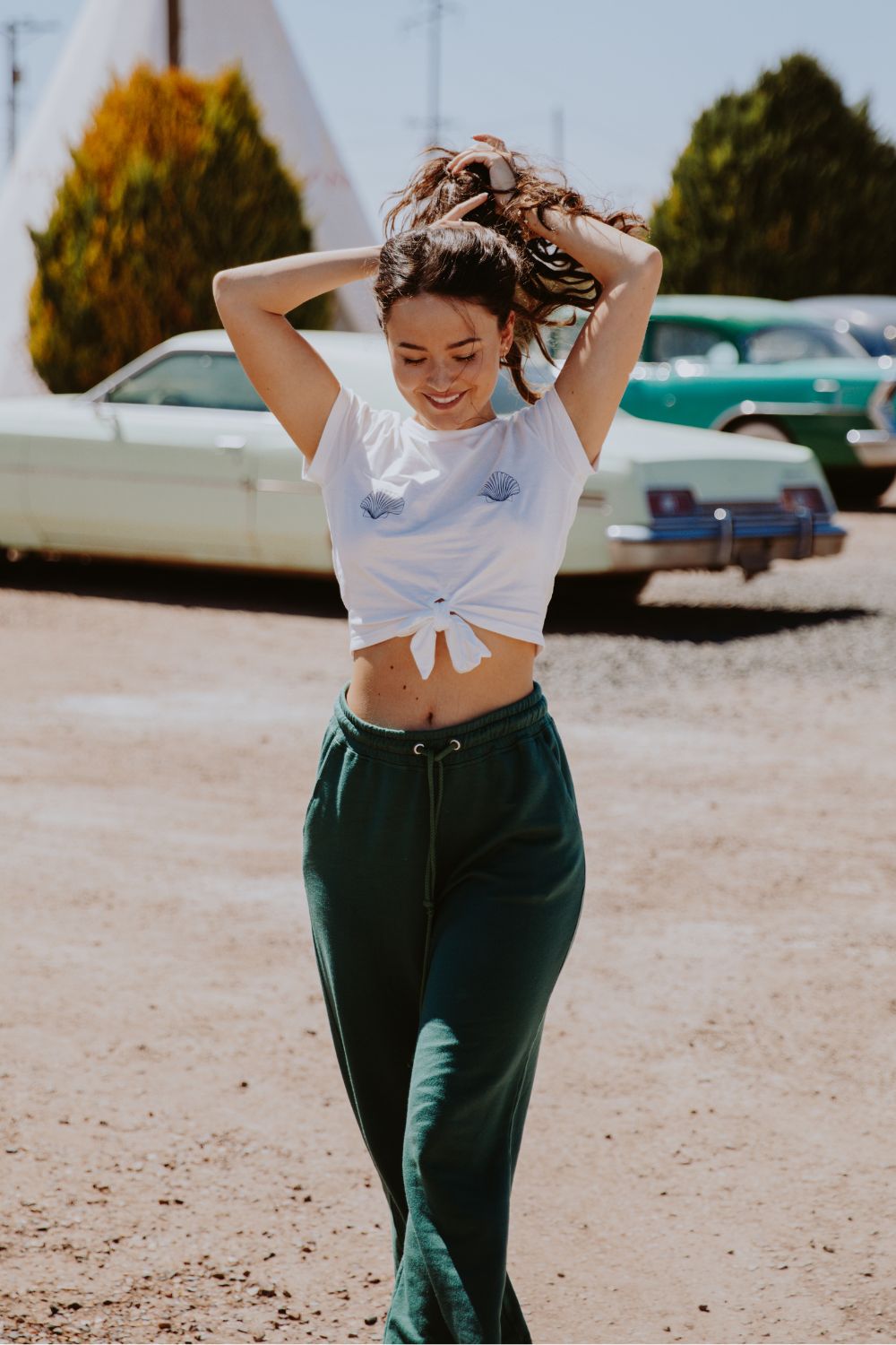 Siren Song Organic Cotton Crop Top
