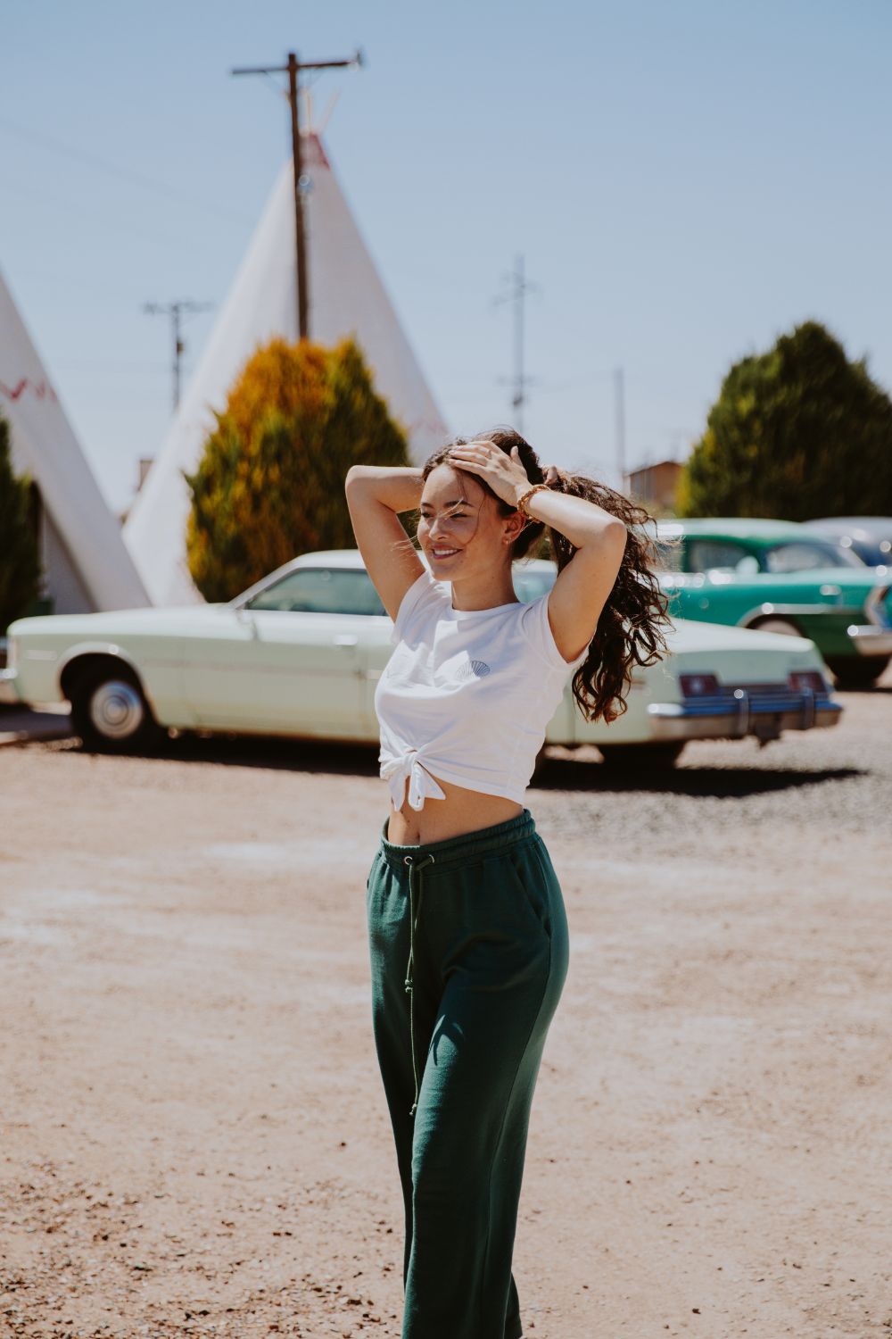 Siren Song Organic Cotton Crop Top