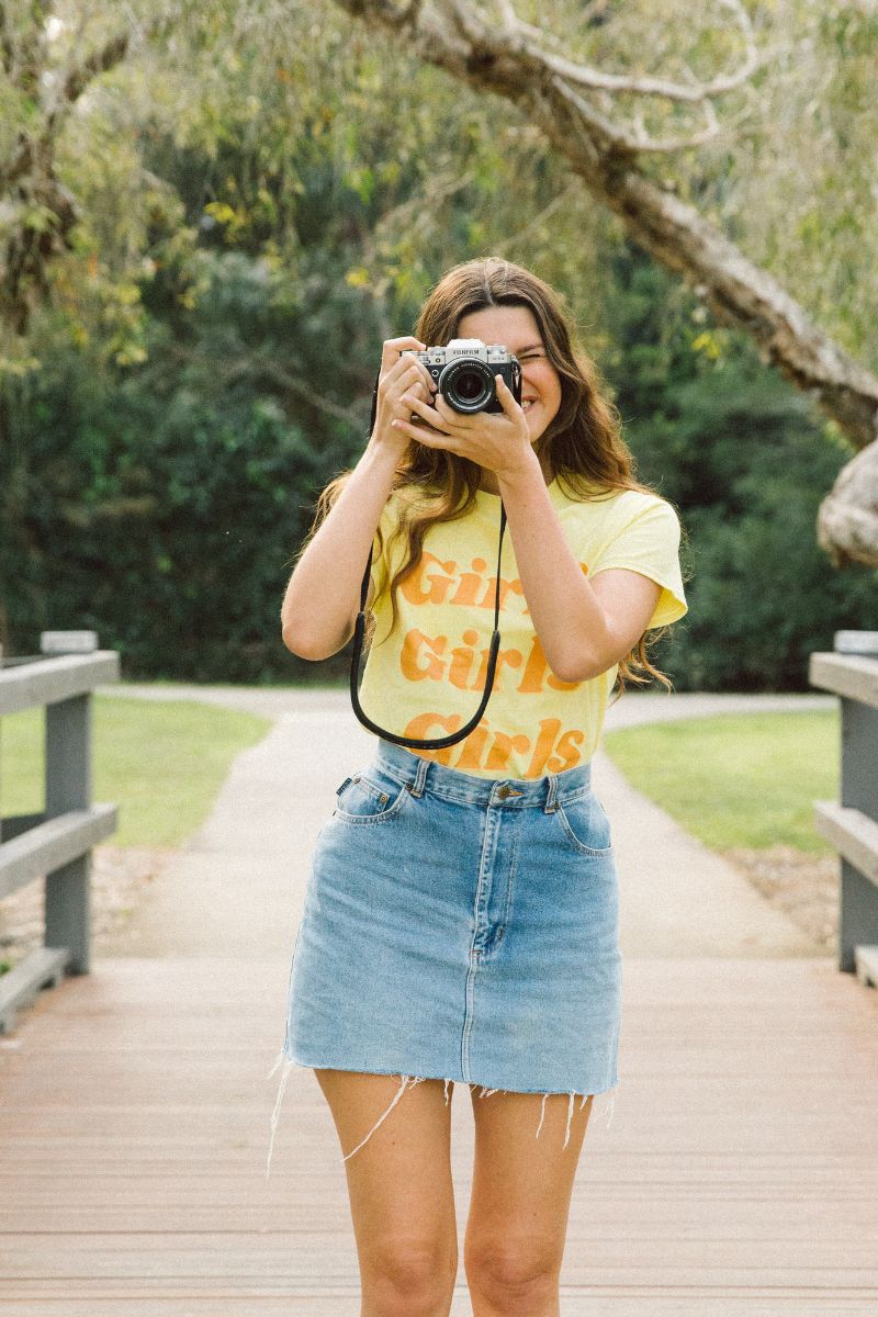Girl Gang Tee | Cornsilk Yellow