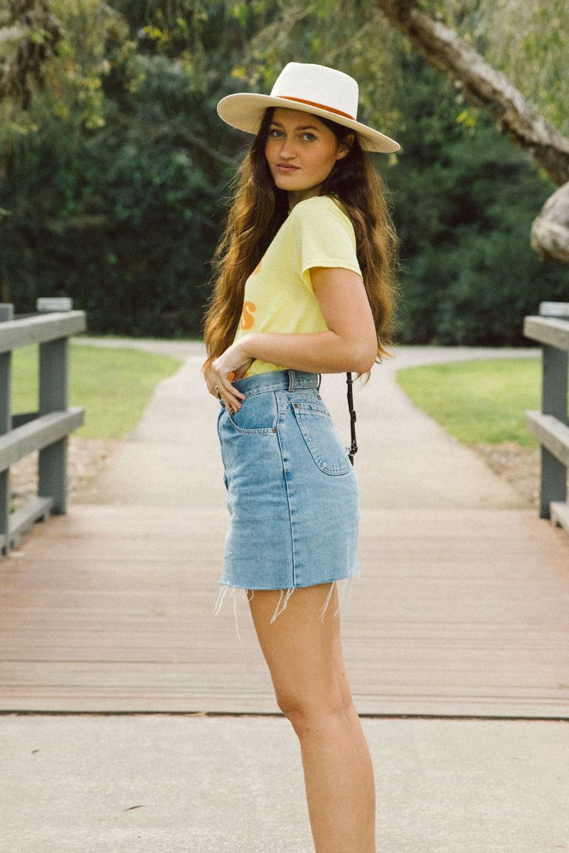 Girl Gang Tee | Cornsilk Yellow