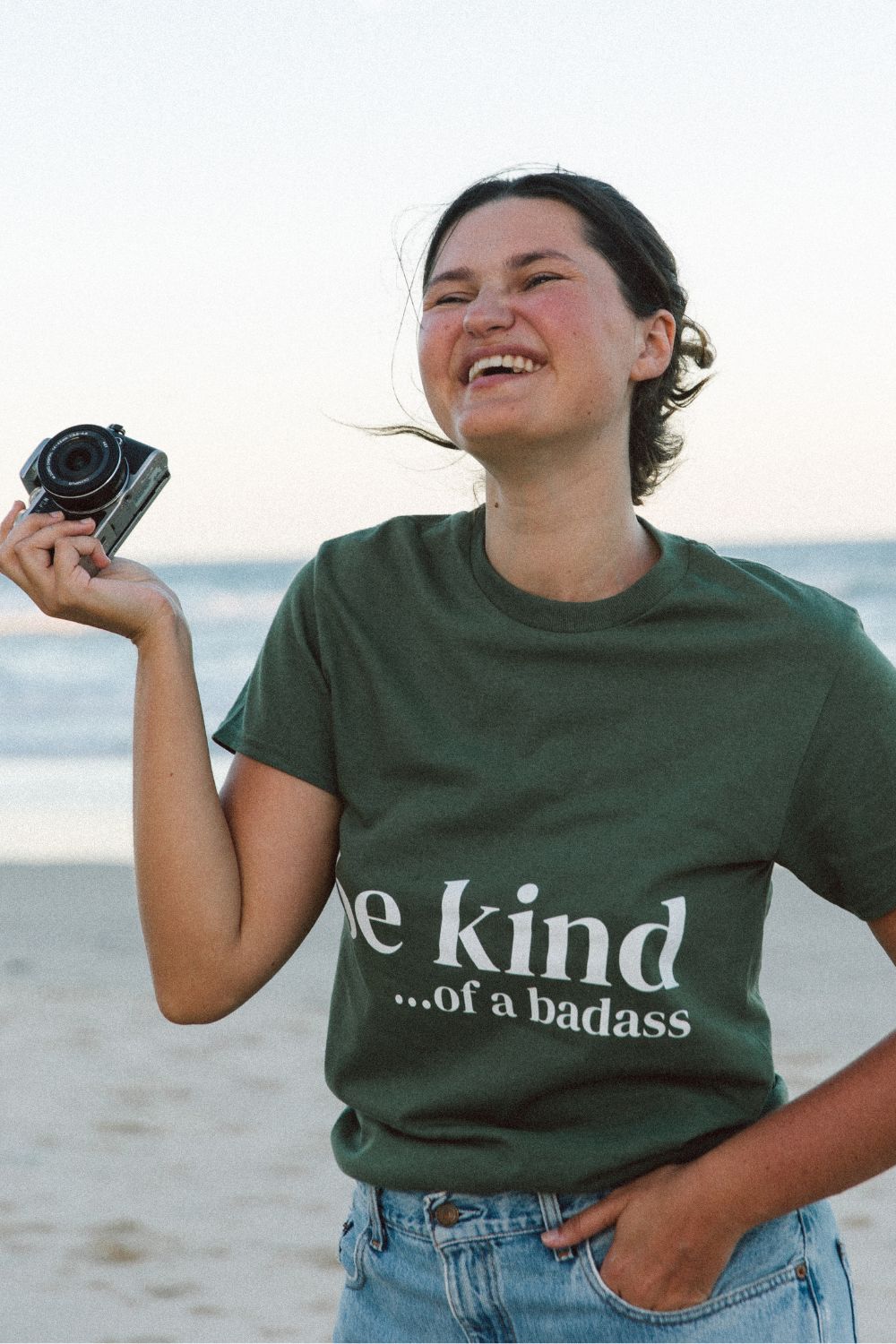 Badass Tee | Khaki