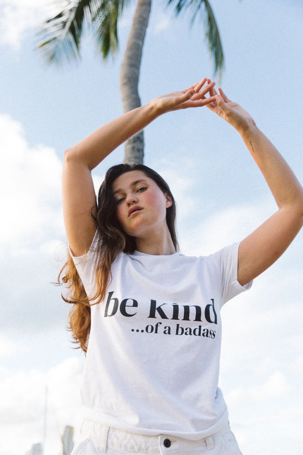 Badass Tee | White