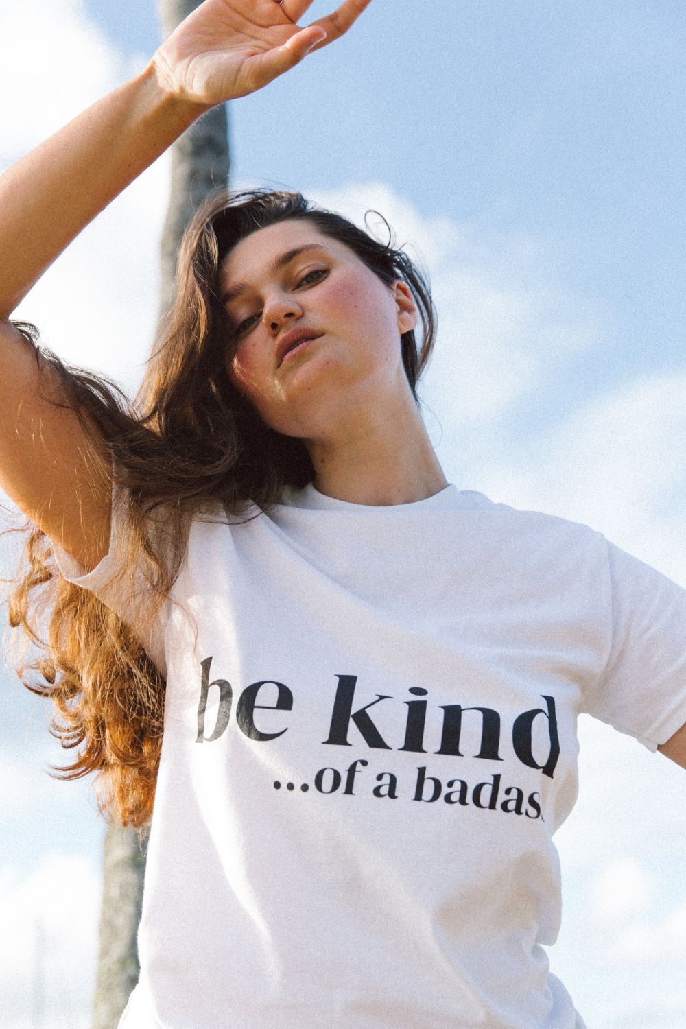 Badass Tee | White
